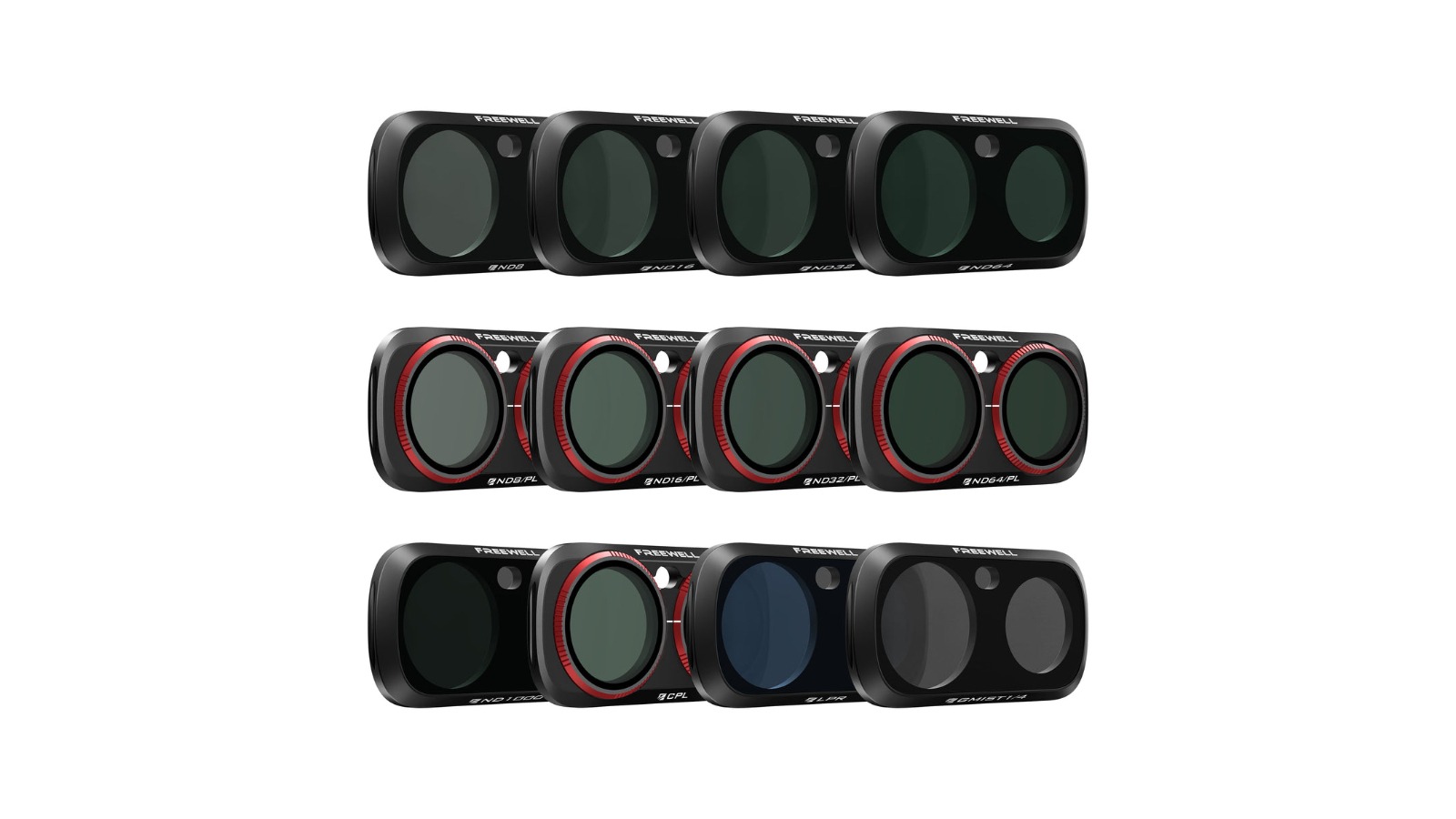 Freewell Insta360 Luna Ultra Mega Filter Kit - Pack of 12