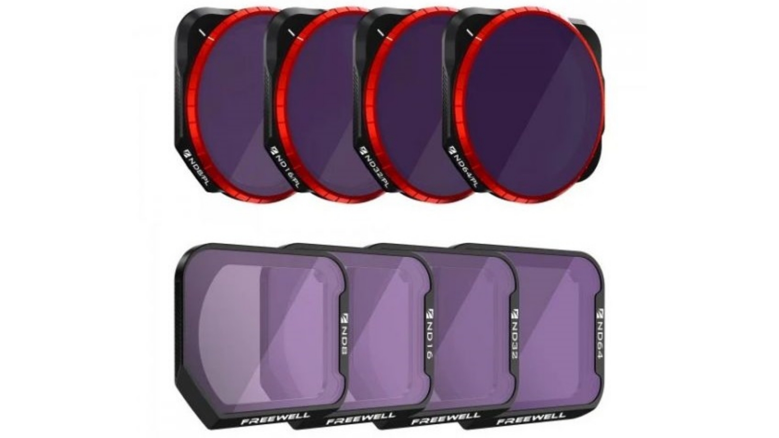 Freewell 8 Pack All Day Series Filter Set for Mavic 3 Classic