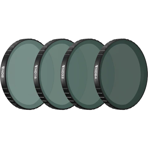 Freewell Pack of 4 Macro Lens ND Filters for DJI Osmo Action 6