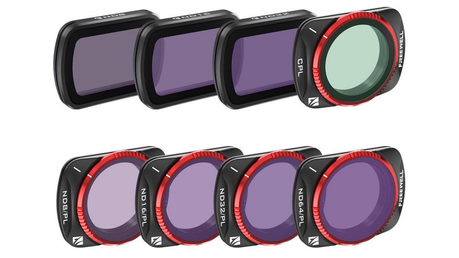 Freewell  Pack of 4 All Day Series Filter Set for DJI Osmo Pocket 3