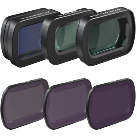 Freewell Lens and ND Filter Kit for DJI Osmo Pocket 3
