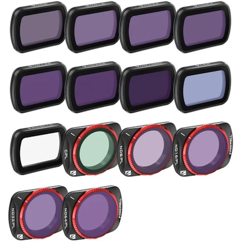 Freewell Pack of 14 Mega Filter Set for DJI Osmo Pocket 3