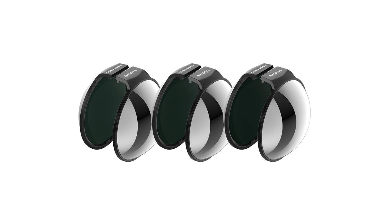 Freewell Pack of 3 ND Filter Set for DJI Osmo 360 (ND16 32 64)