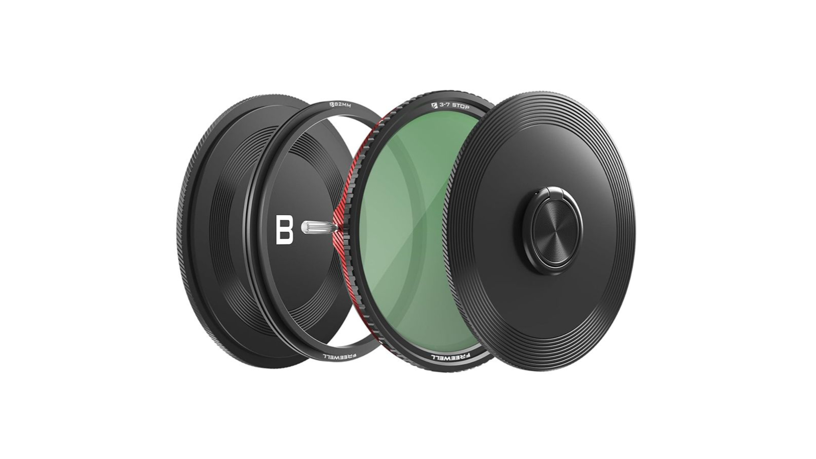 Freewell V2 Series Magnetic Hybrid VND/CPL 3-7 Stops Filter