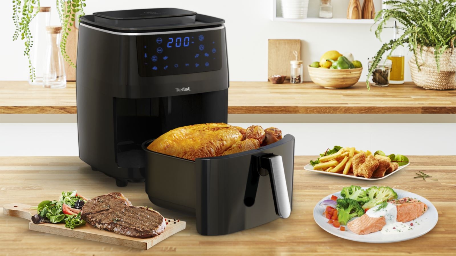 AirFryer Tefal Easy Fry Grill & Steam