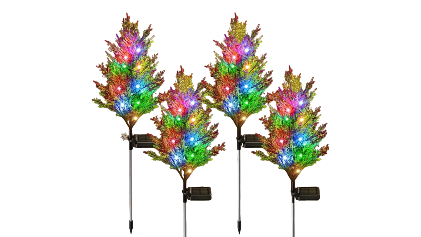 TM 4 Solar Pine Light Festive Set