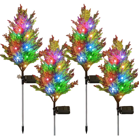TM 4 Solar Pine Light Festive Set