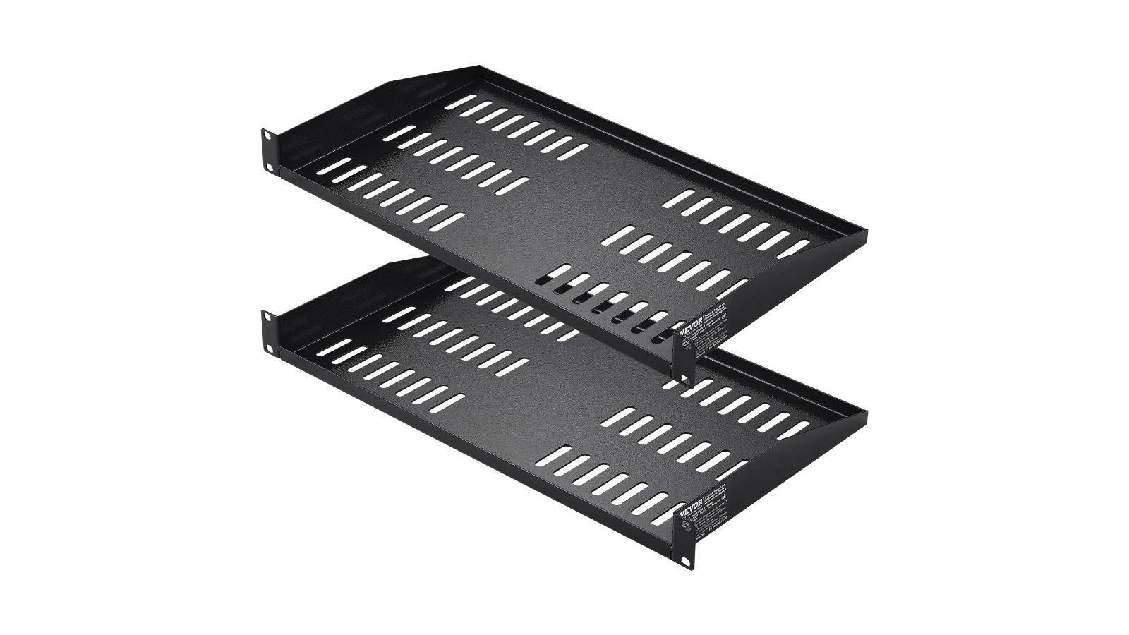 Vevor 2 Piece Server Rack Shelf - 25.4cm