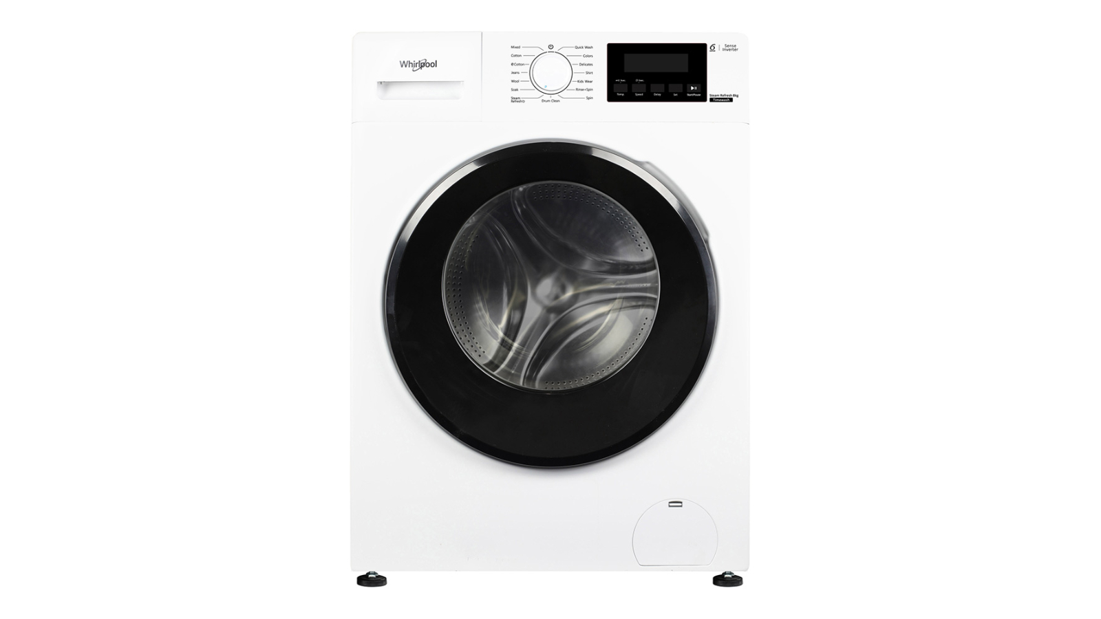 Whirlpool 8kg Timewash Front Load Washing Machine - White