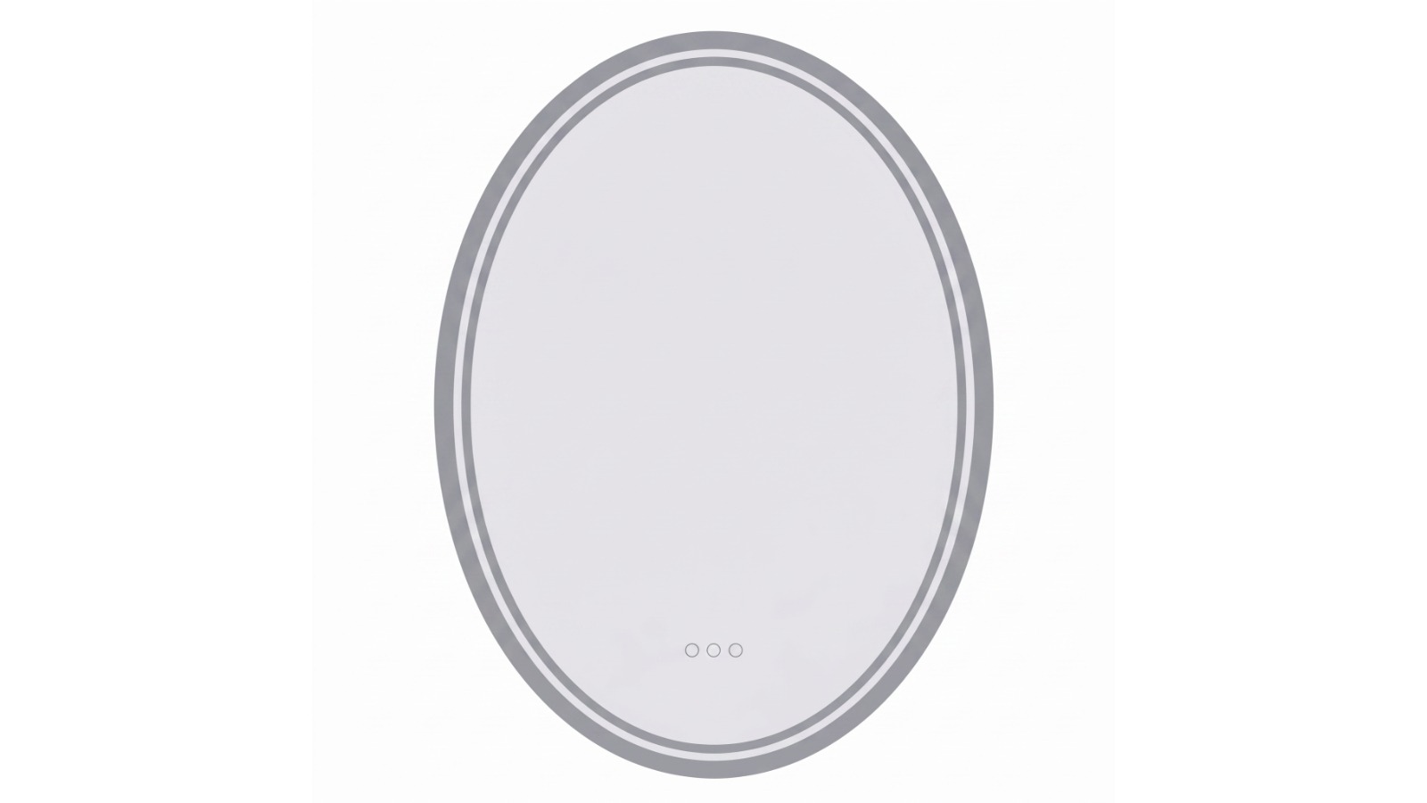 Oakory Oval LED Anti-Fog Smart Makeup Mirror - 50 x 70cm