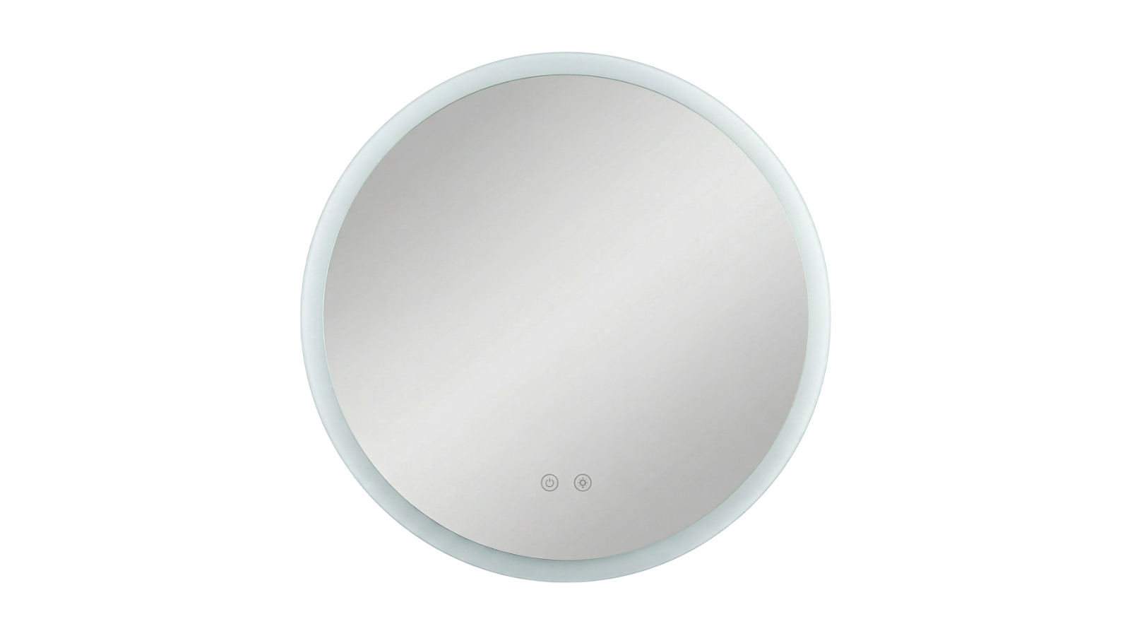 Oakory Anti-Fog Smart Round LED Bathroom Mirror