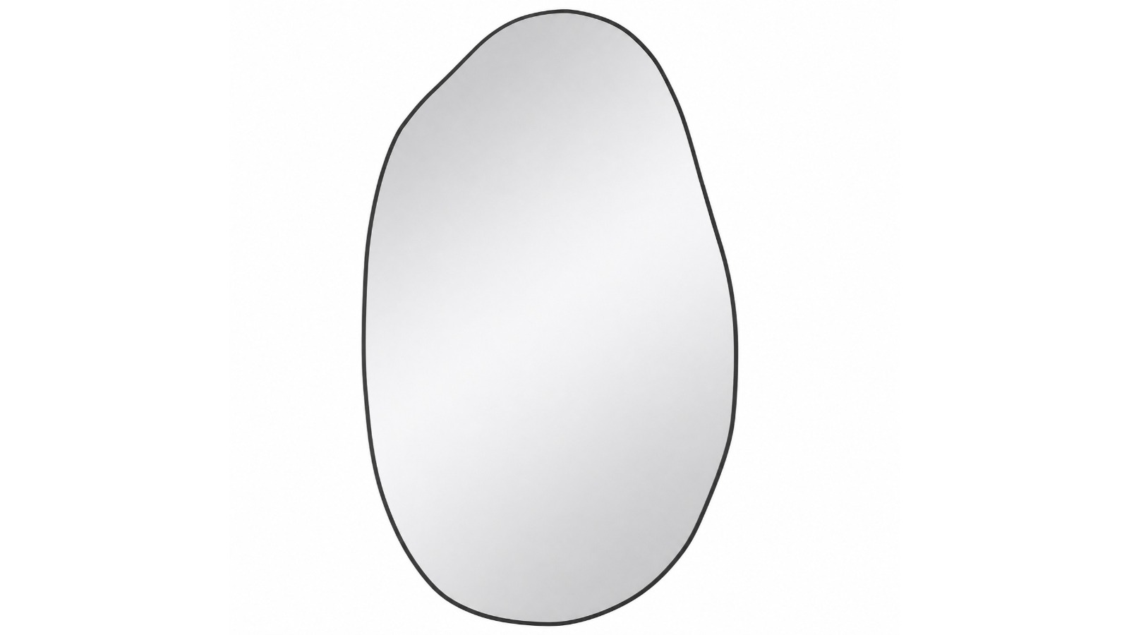 Oakory 85 x 52cm Irregular Modern Vanity Mirror