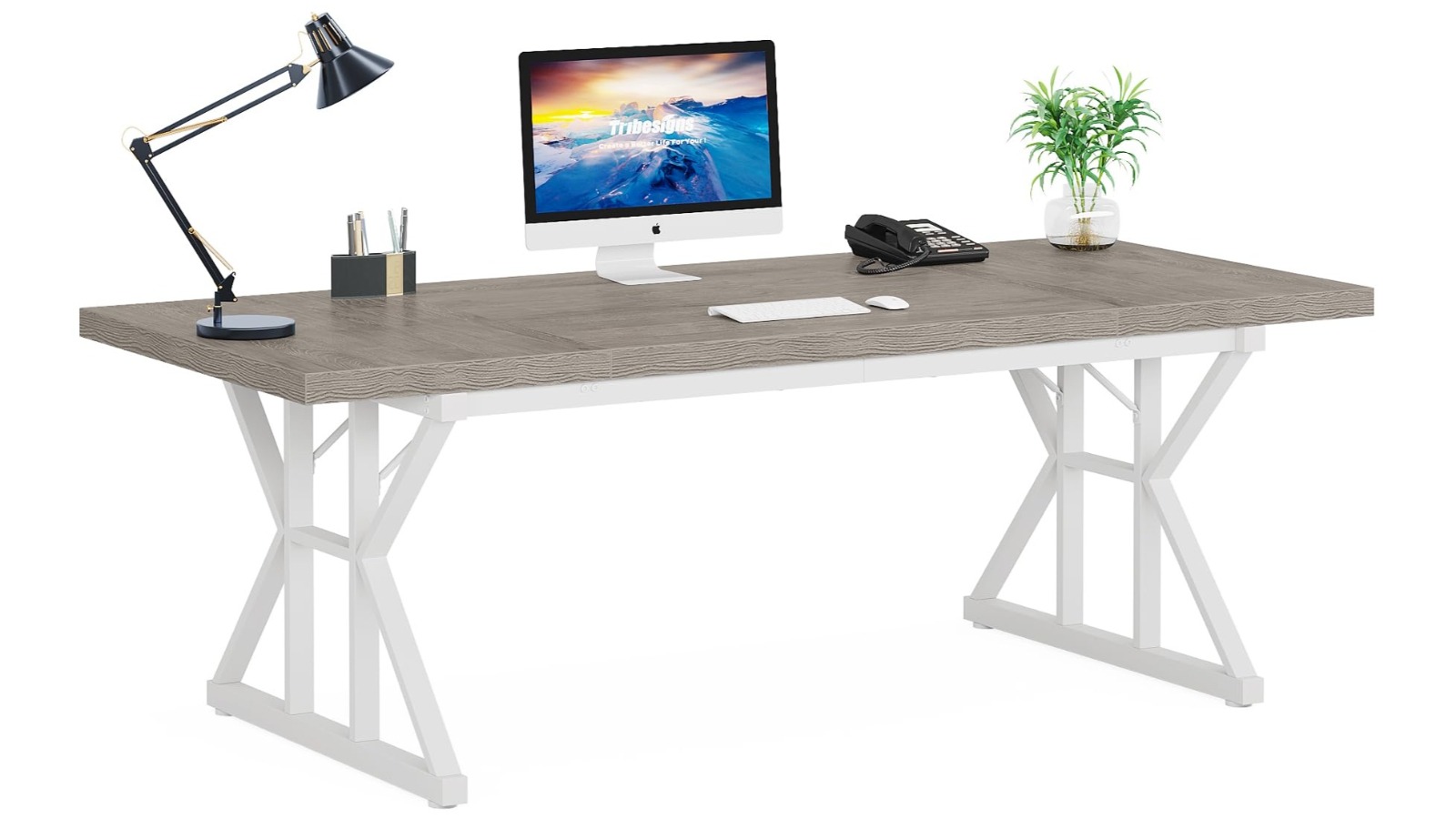 Oakory Large Home Office Desk
