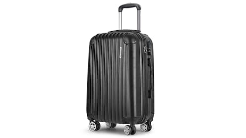 Wanderlite 24 inch Luggage Case Black | Harvey Norman