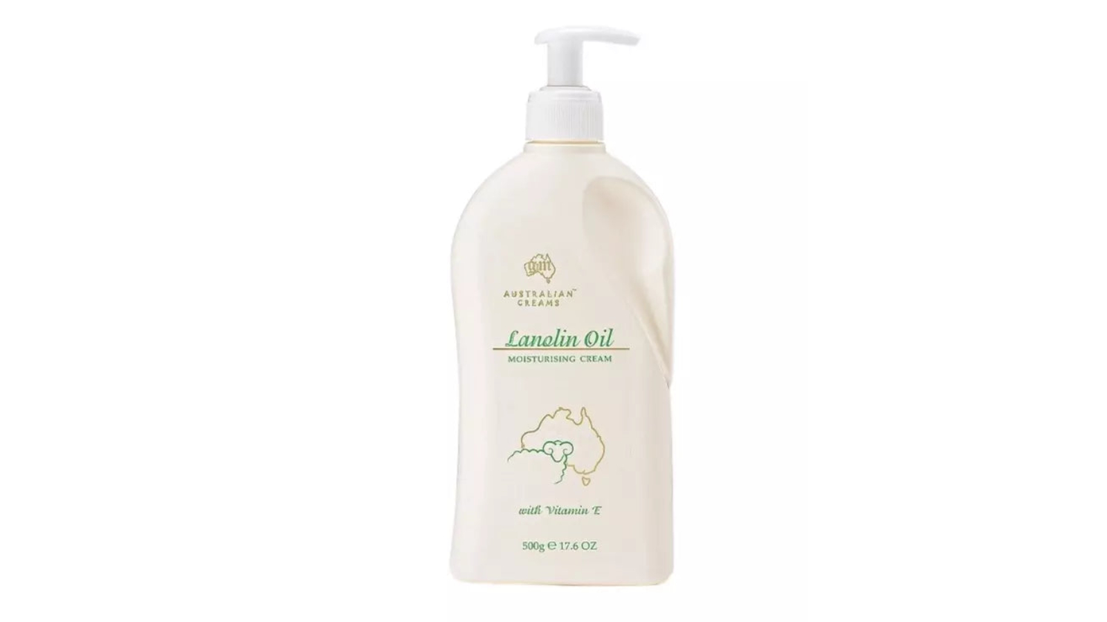 G and M 500g Cosmetics Australian Lanolin Oil Moisturising Cream