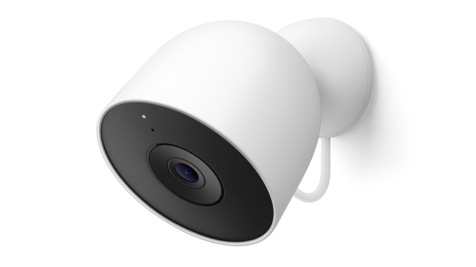 Google Nest Cam Outdoor (Wired, 2nd Gen) - Snow