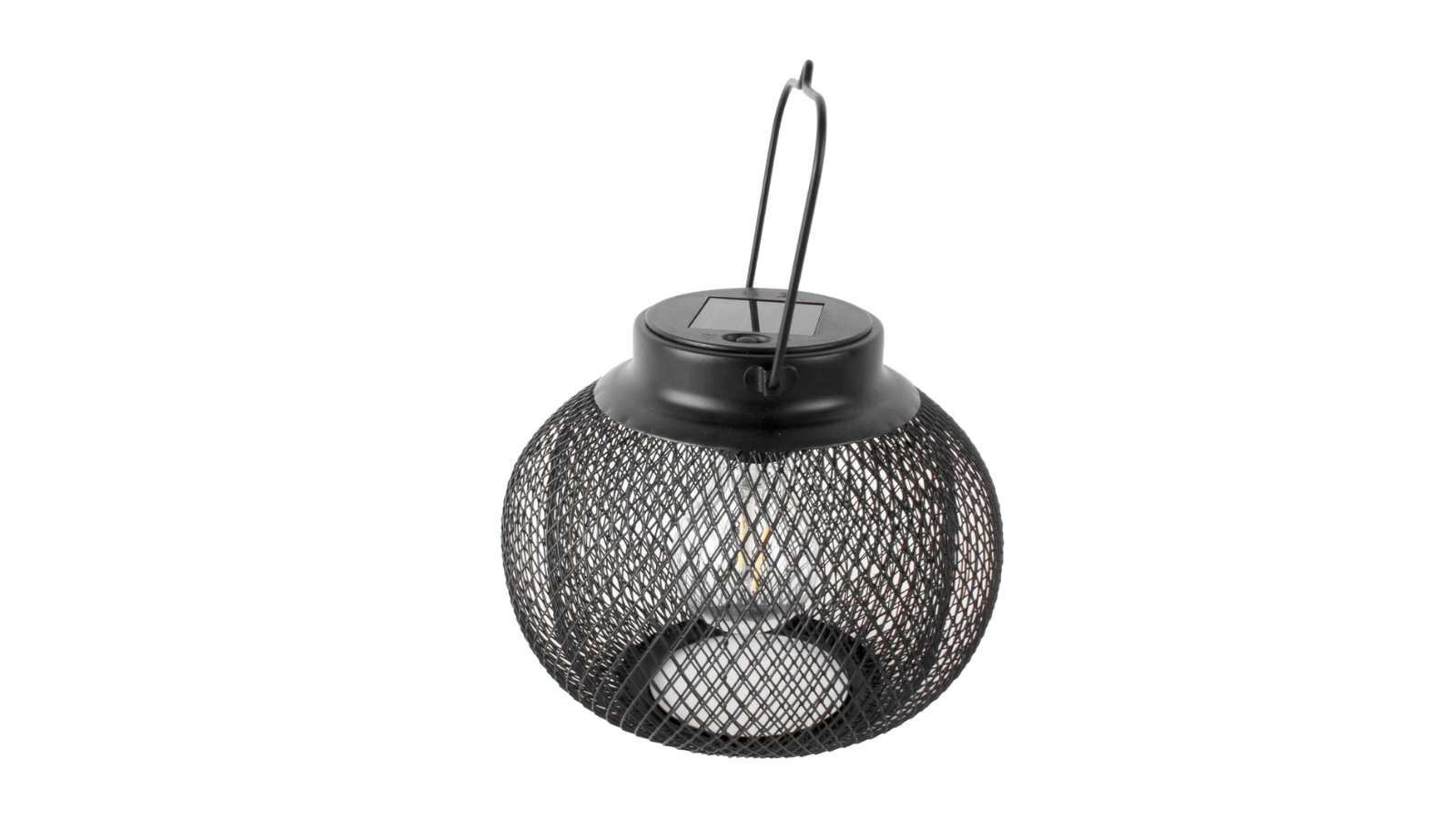 Yard Master Outdoor Garden Metal Lantern Home Decor - Black