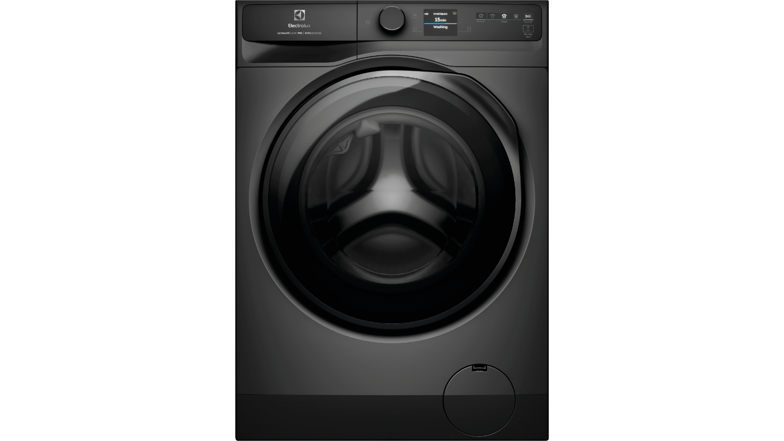 Electrolux 12kg UltimateCare 900 Front Load Washing Machine - Dark Onyx