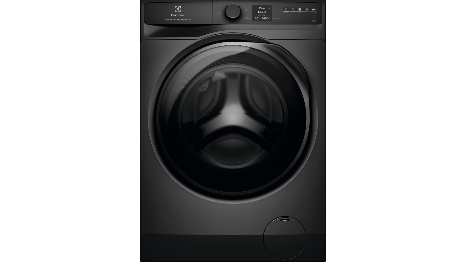 Electrolux 10kg UltimateCare 900 Series Front Load Washing Machine - Dark Onyx