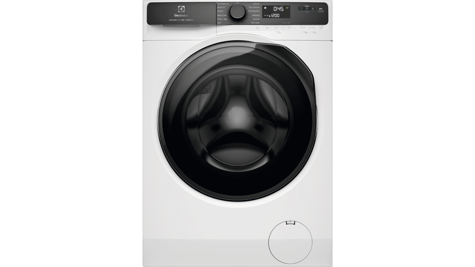 Electrolux 8kg UltimateCare 500 Front Load Washing Machine - White