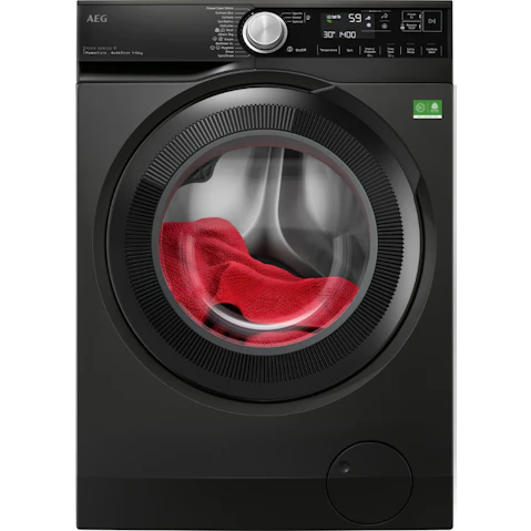 AEG 10kg 9000 Series PowerCare Front Load Washing Machine - Dark Silver