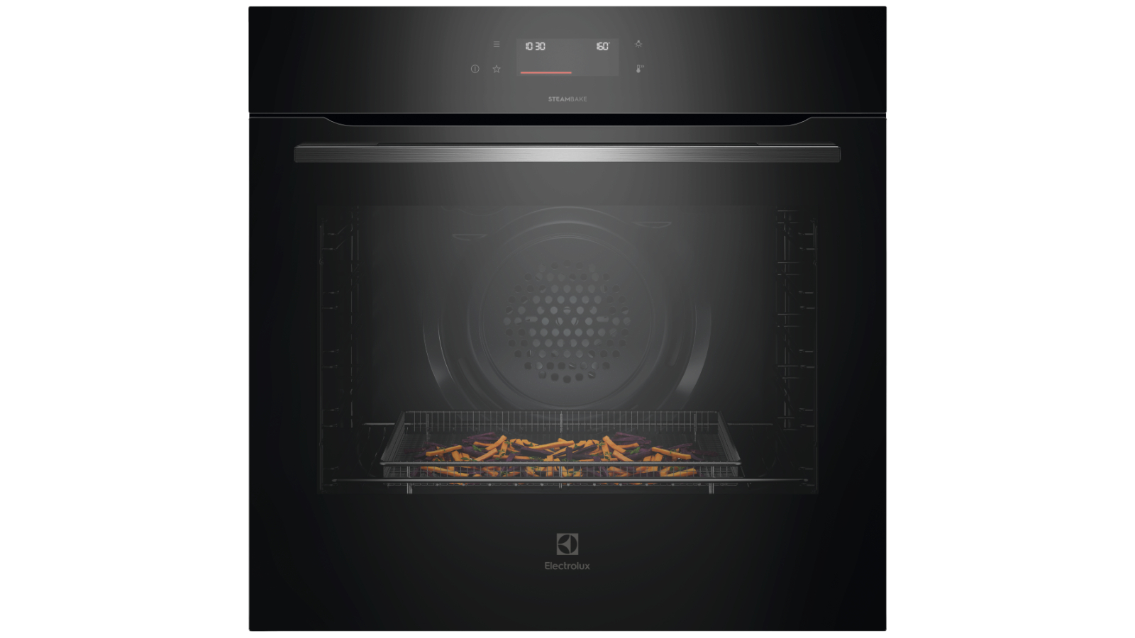 Electrolux 60cm 500 Series AirFry Plus SteamBake Pyrolytic Oven - Dark Stainless Steel
