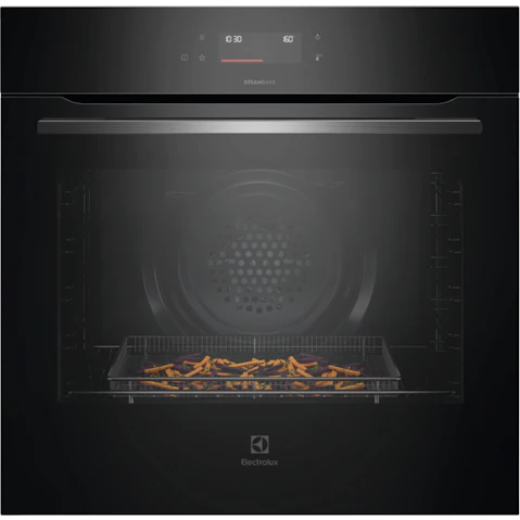 Electrolux 60cm 500 Series AirFry Plus SteamBake Pyrolytic Oven - Dark Stainless Steel