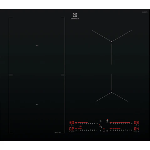 Electrolux 60cm Sense Fry 4 Zone Induction Cooktop - Black