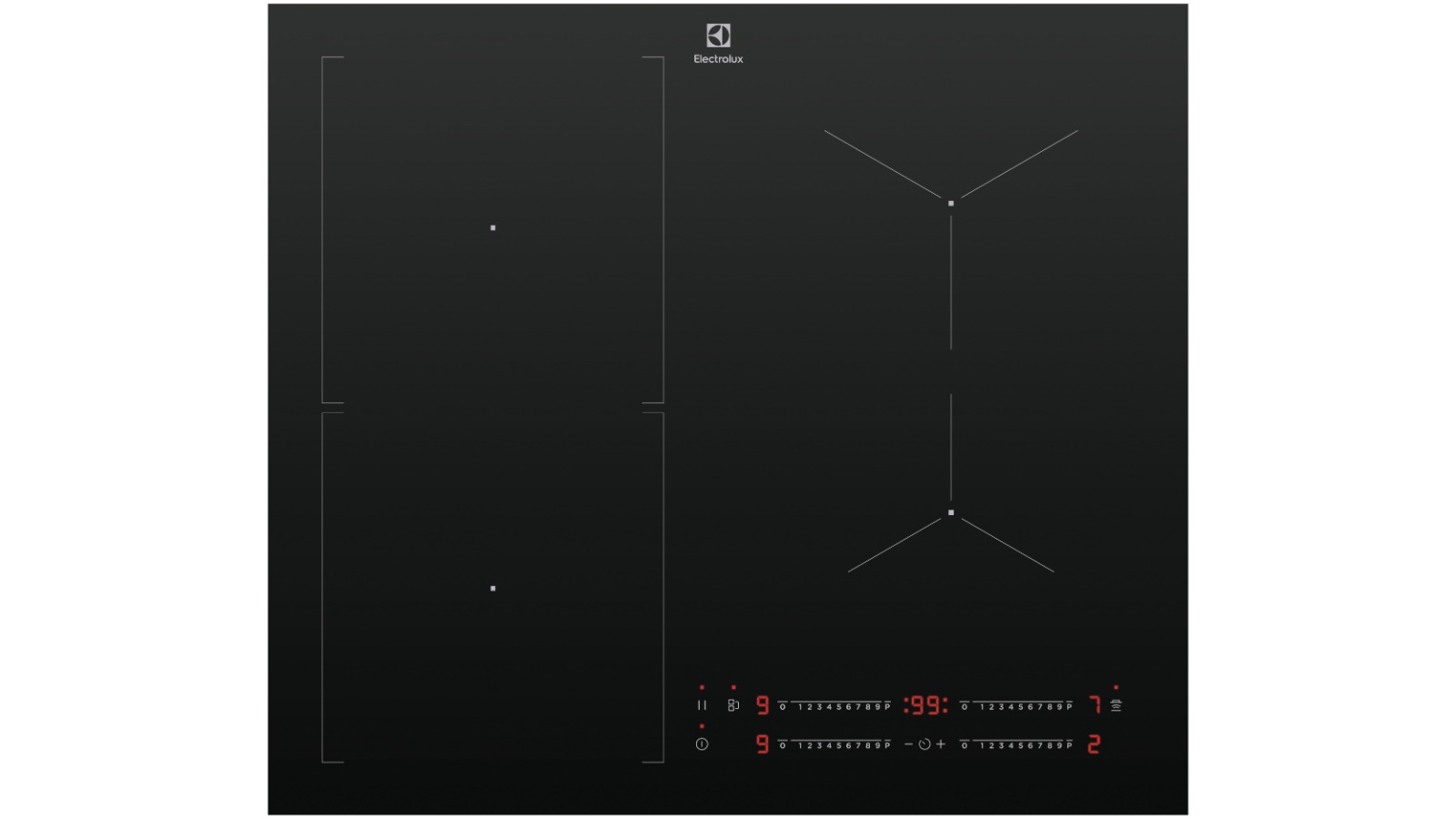 Electrolux 60cm 600 Series 4 Zone PowerReady Induction Cooktop