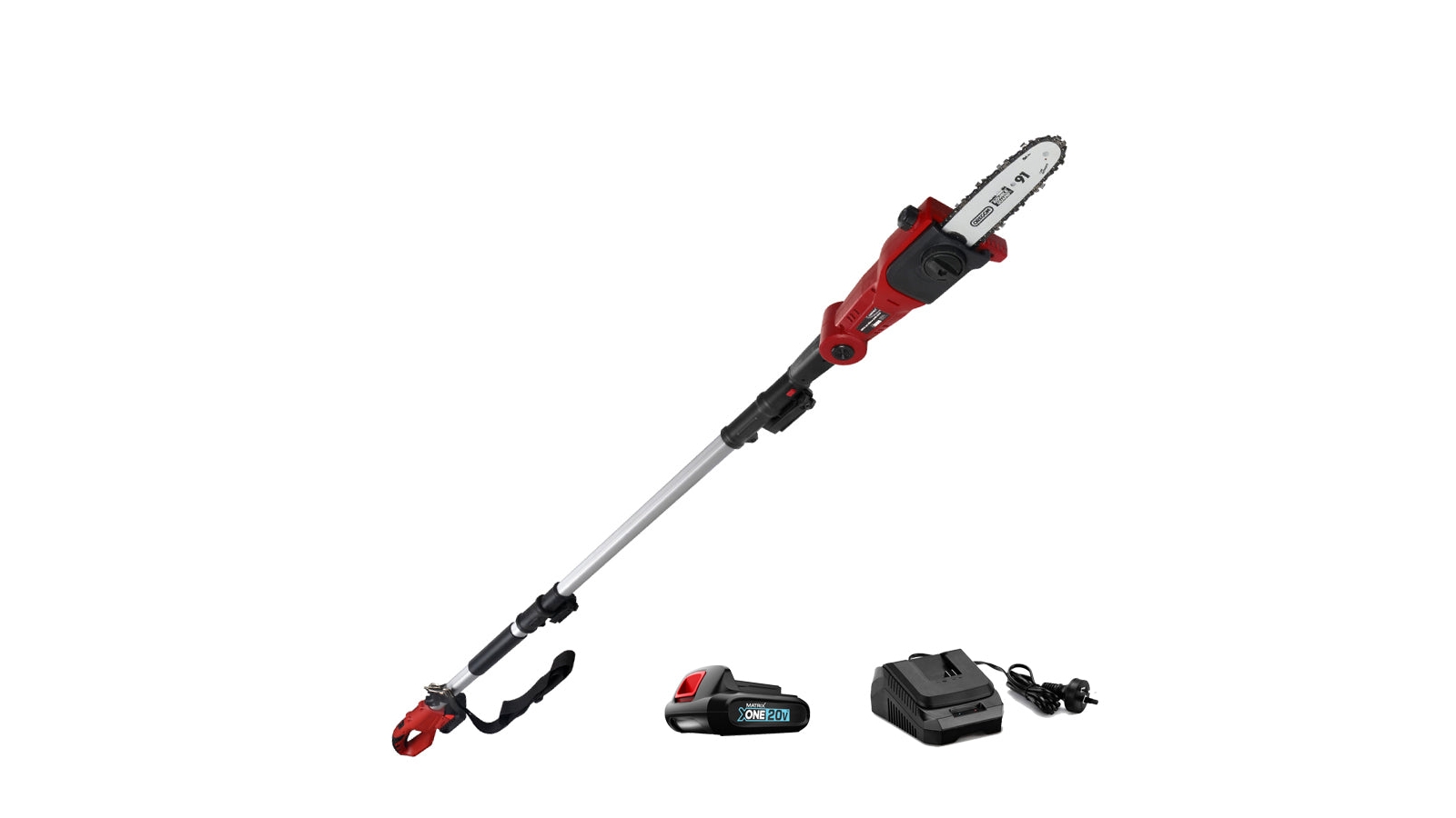 Matrix 20V X-ONE Cordless Pole Chainsaw Kit