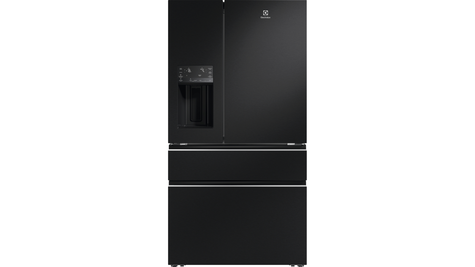 Electrolux 609L 900 Series French Door Fridge - Matte Charcoal Black