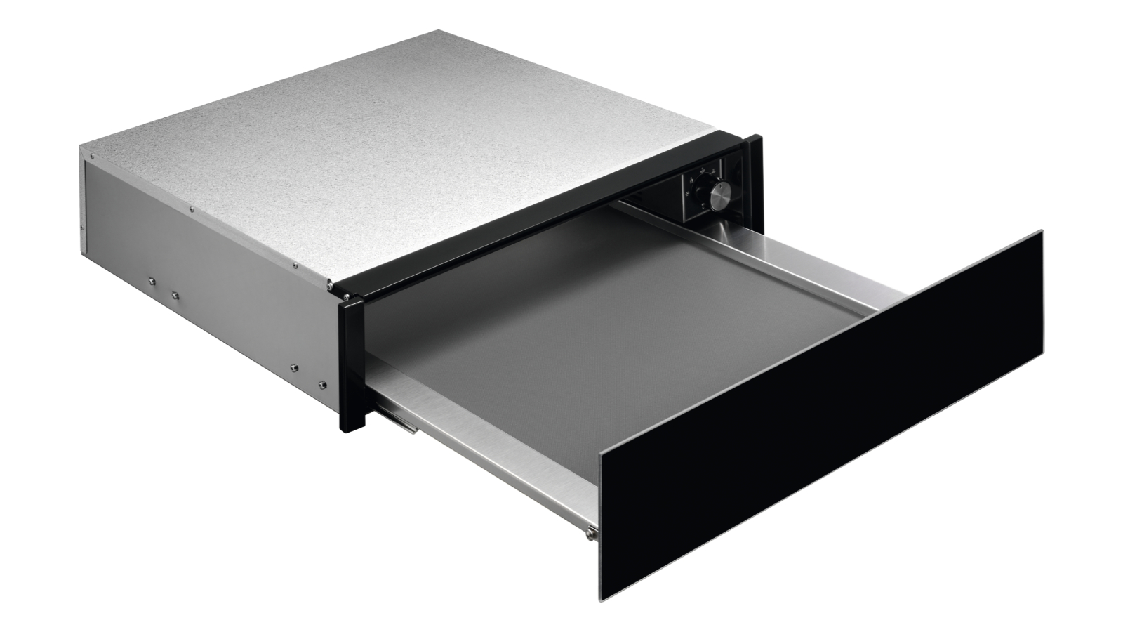 Electrolux 14cm LBD4Z Built-in Warming Drawer - Black Glass