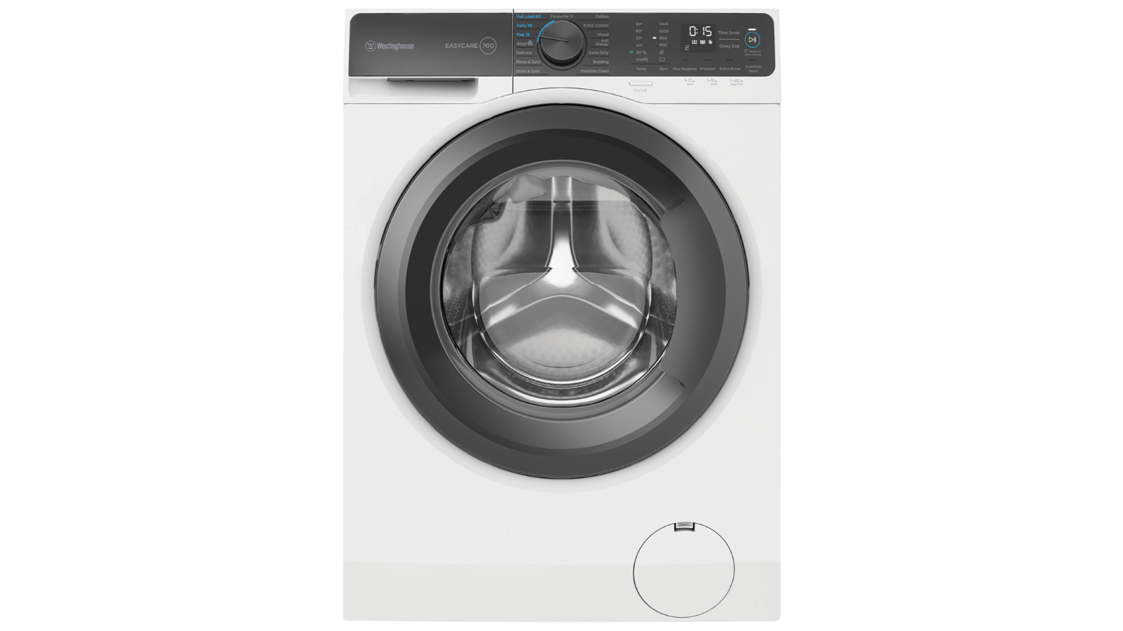 Westinghouse 10kg EasyCare 700 Front Load Washing Machine - White