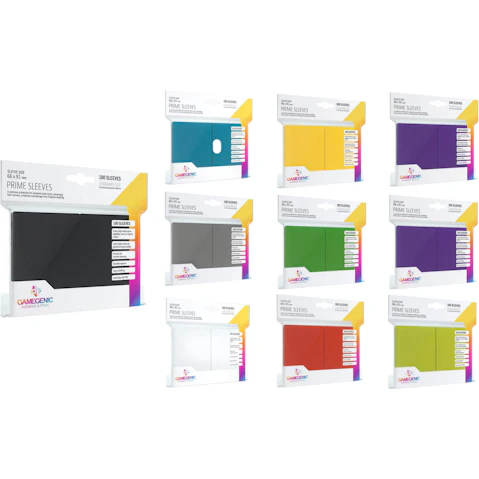 Gamegenic 100-Pack 66x91mm Prime Card Sleeves