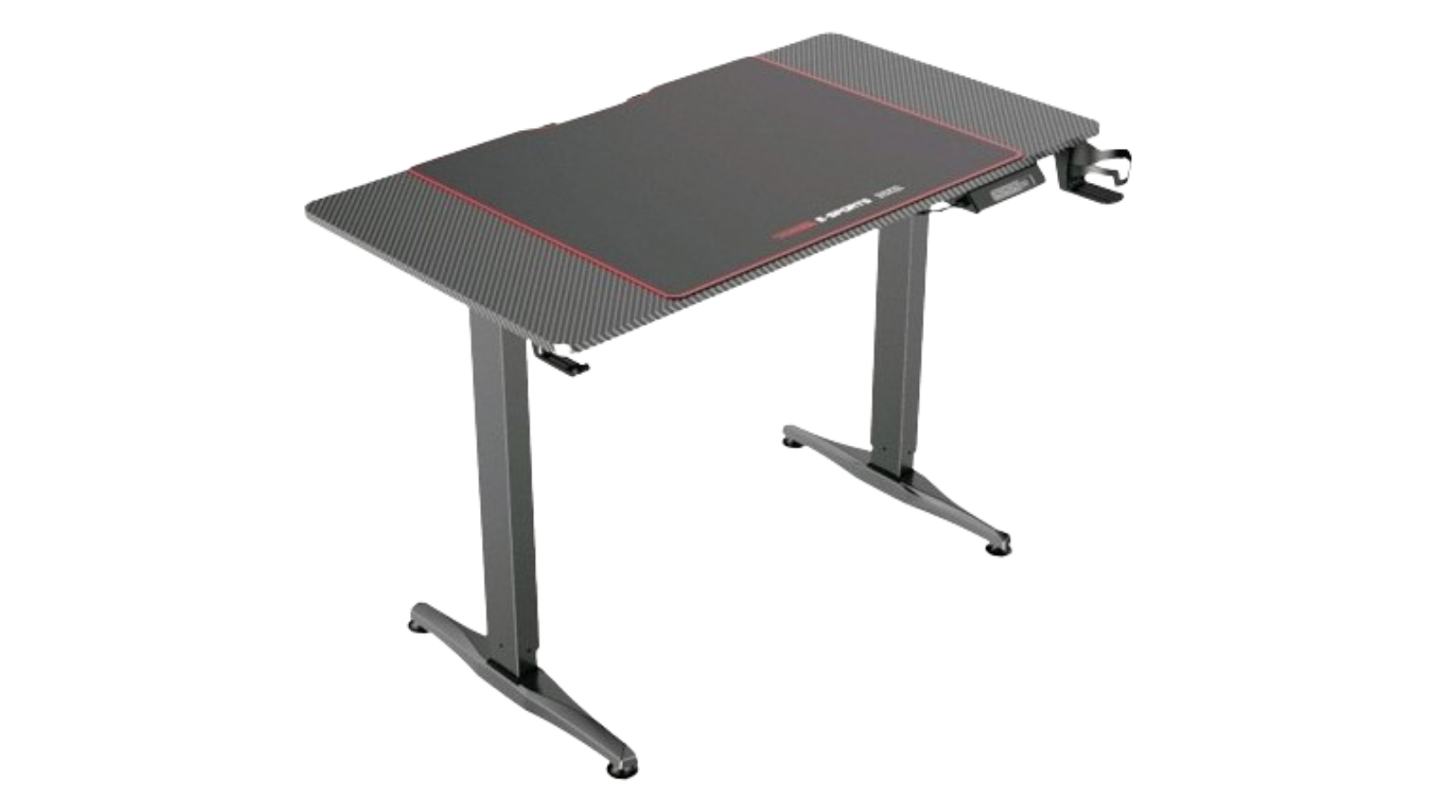 Amazingooh Electric Height Adjustable Gaming Motorized Standing Desk - 140cm