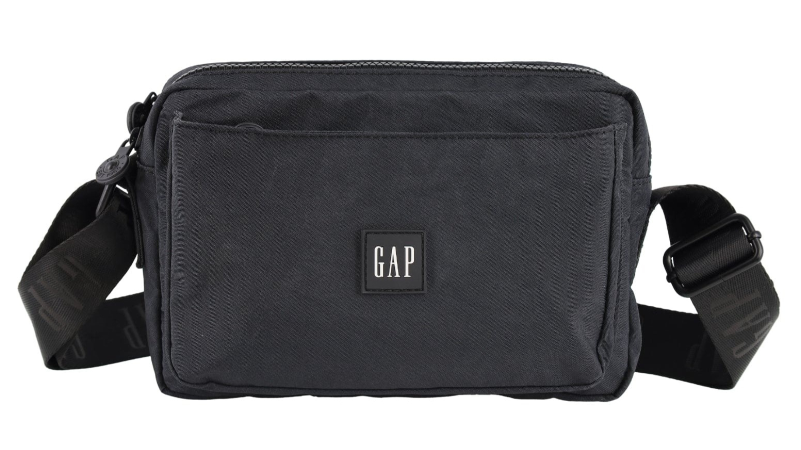 Gap Ladies Nylon Cross-Body Bag - Black