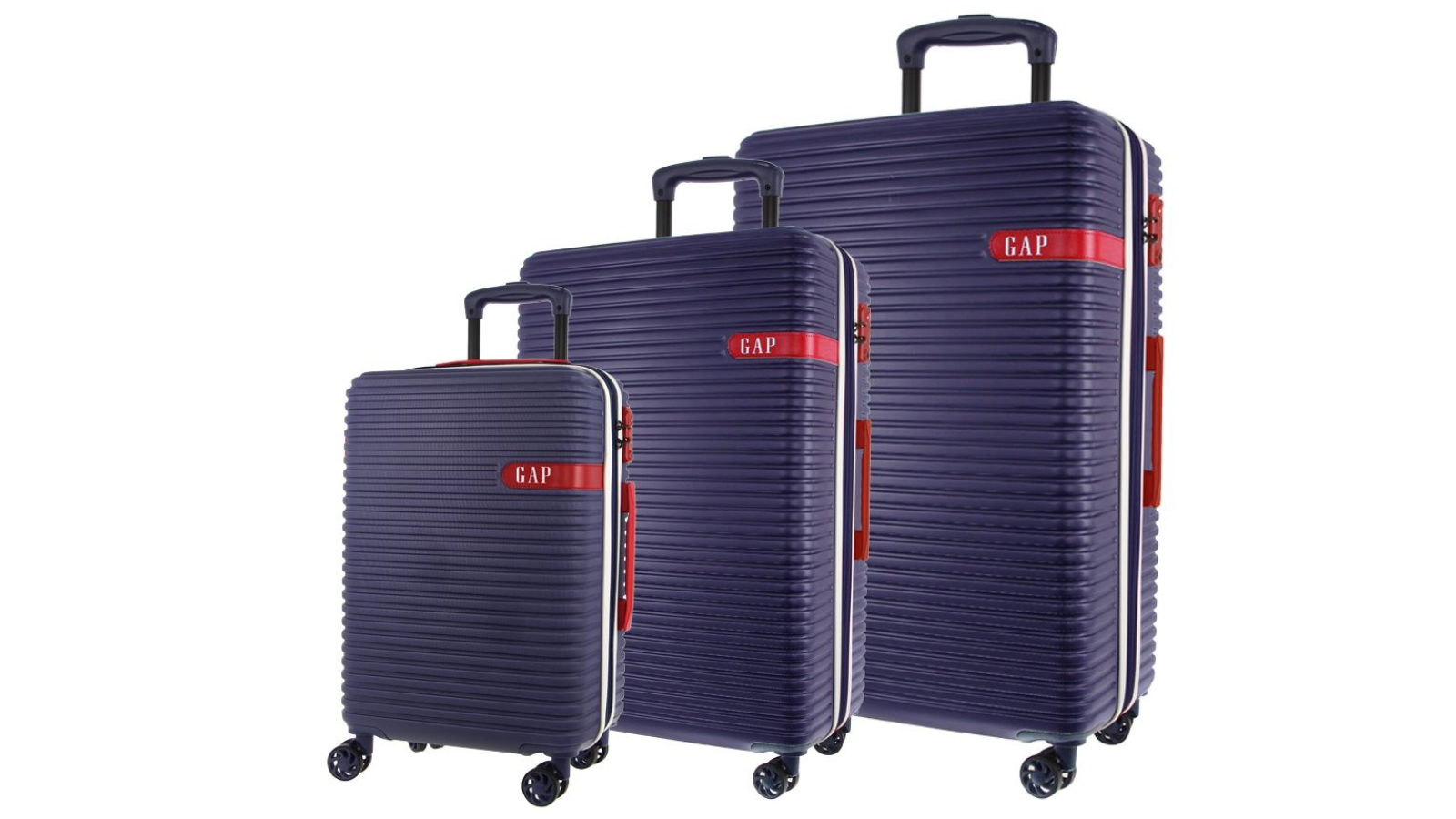 Gap Set of 3 Hard Shell Suitcase - Navy