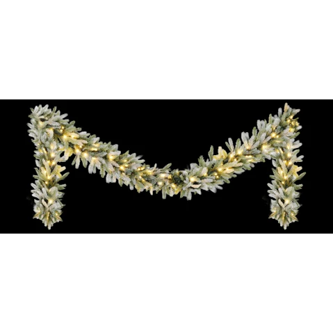 Jingle Jollys 3metre Christmas Garland Pre-lit LED Light