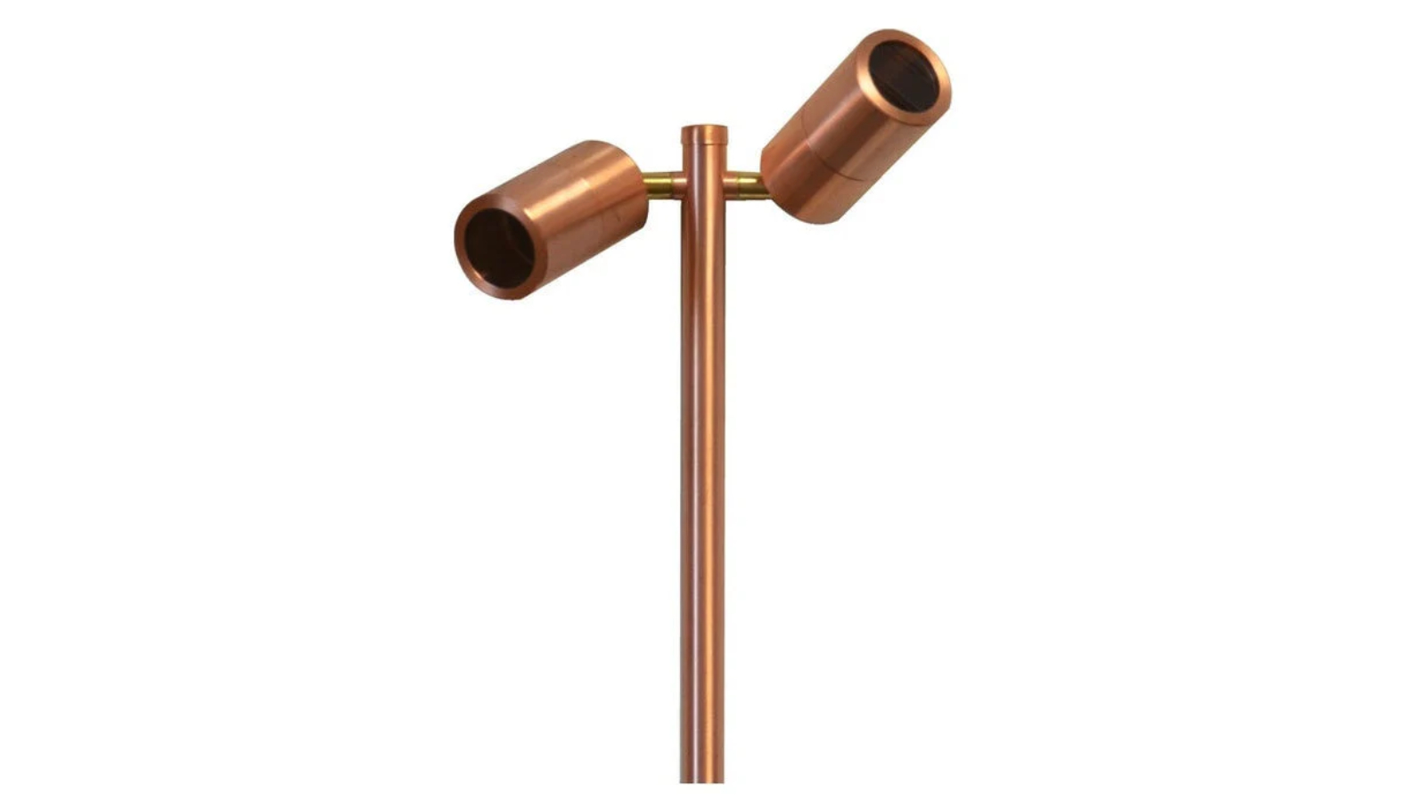 IP65 MR16 Double Adjustable 100cm Cable Encl Post 12V Spike Light - Copper