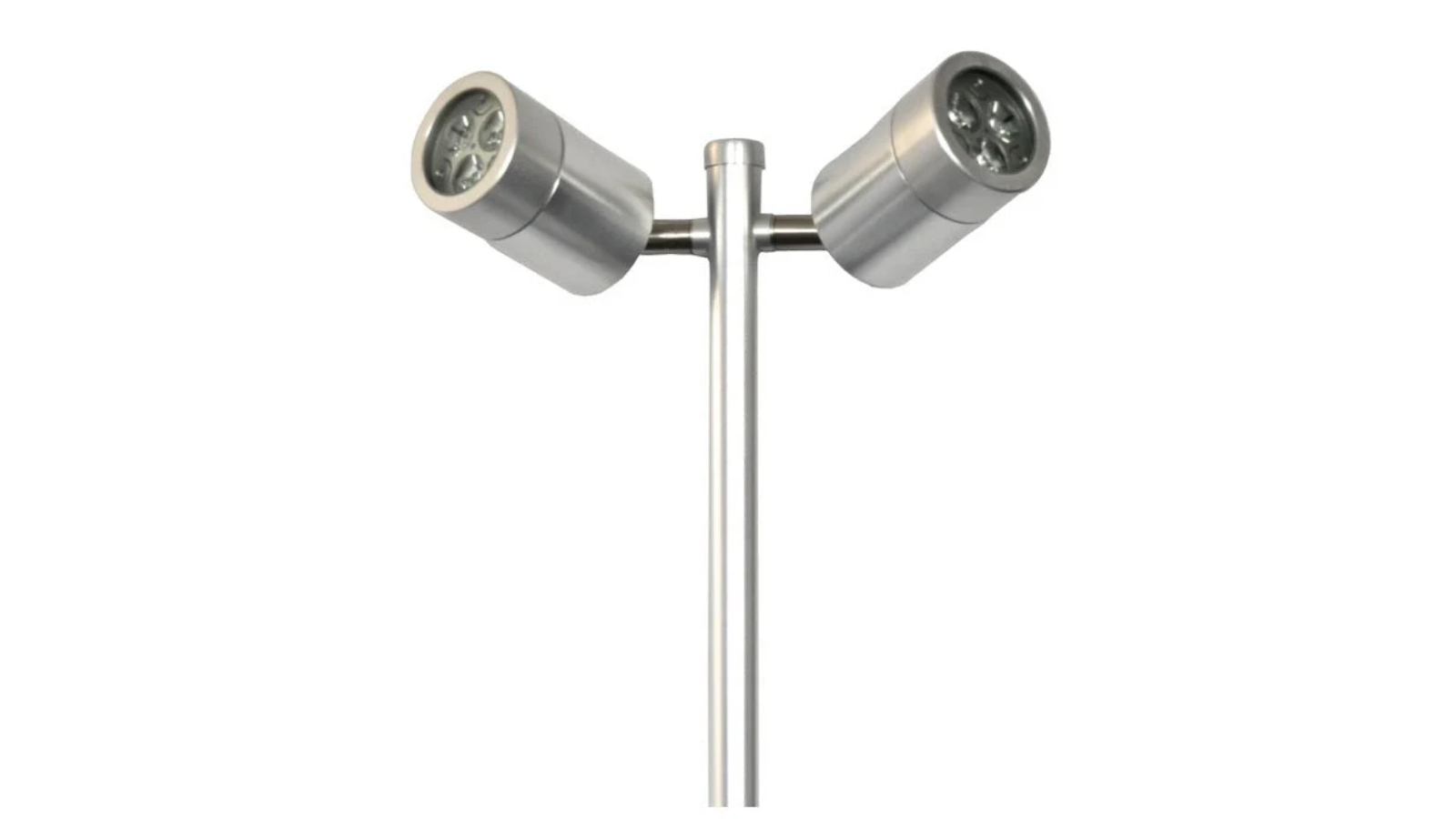 IP65 MR16 Double Adjustable 100cm Cable Encl Post 12V Spike Light - 316 Stainless Steel