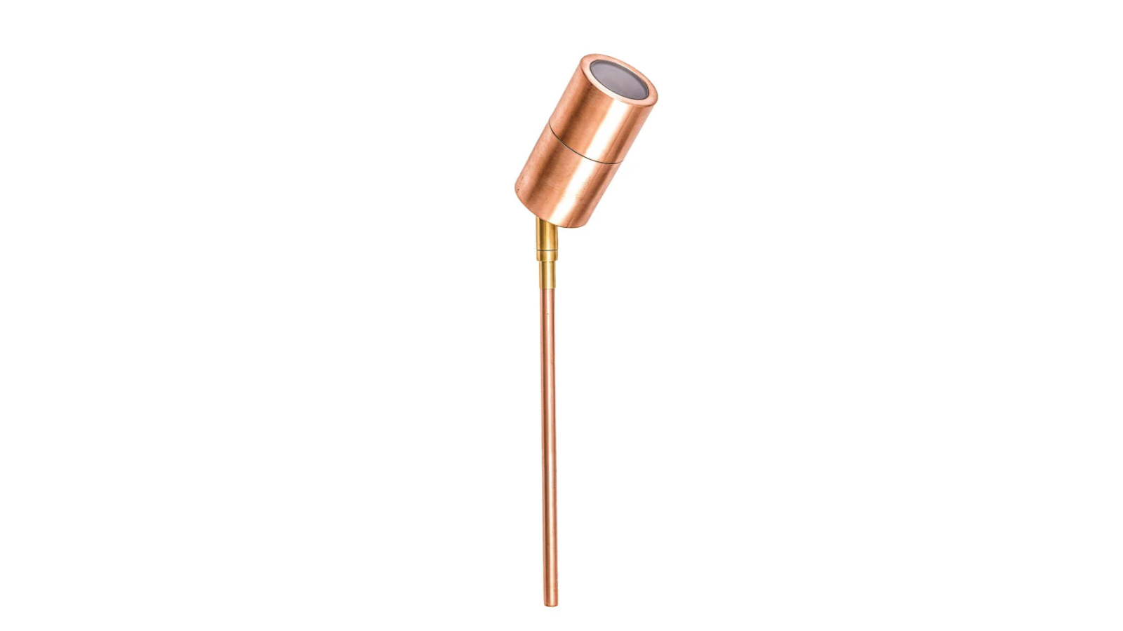IP65 Single Adjustable MR16 65cm Cable Encl Copper 12V Spike Light