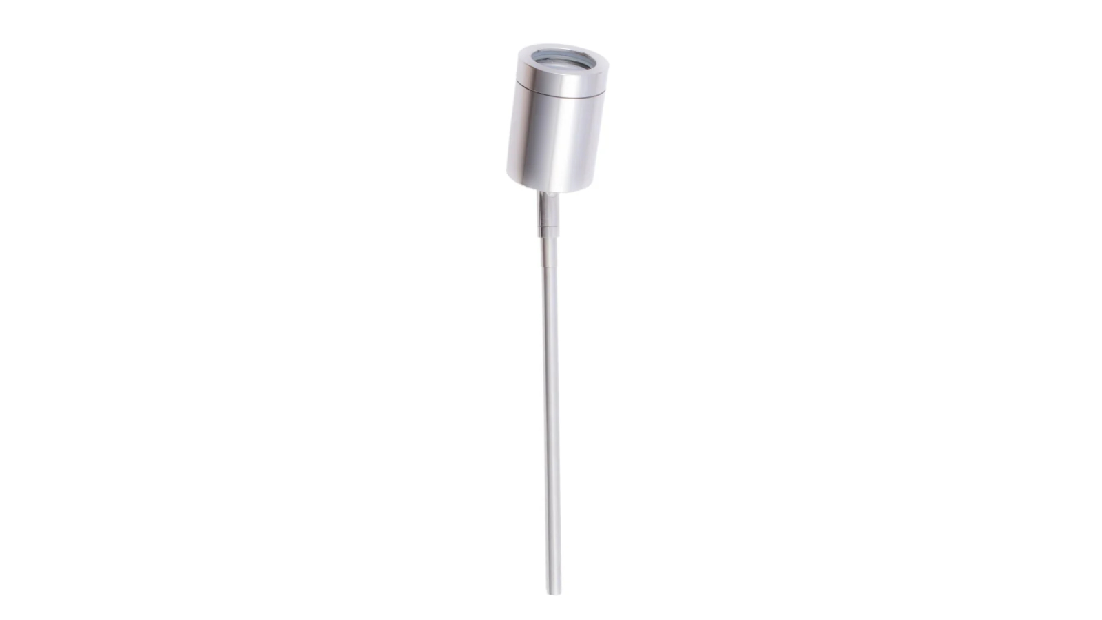 IP65 Single Adjustable MR16 Cable Encl 316 Stainless Steel 12V Spike Light - 55cm