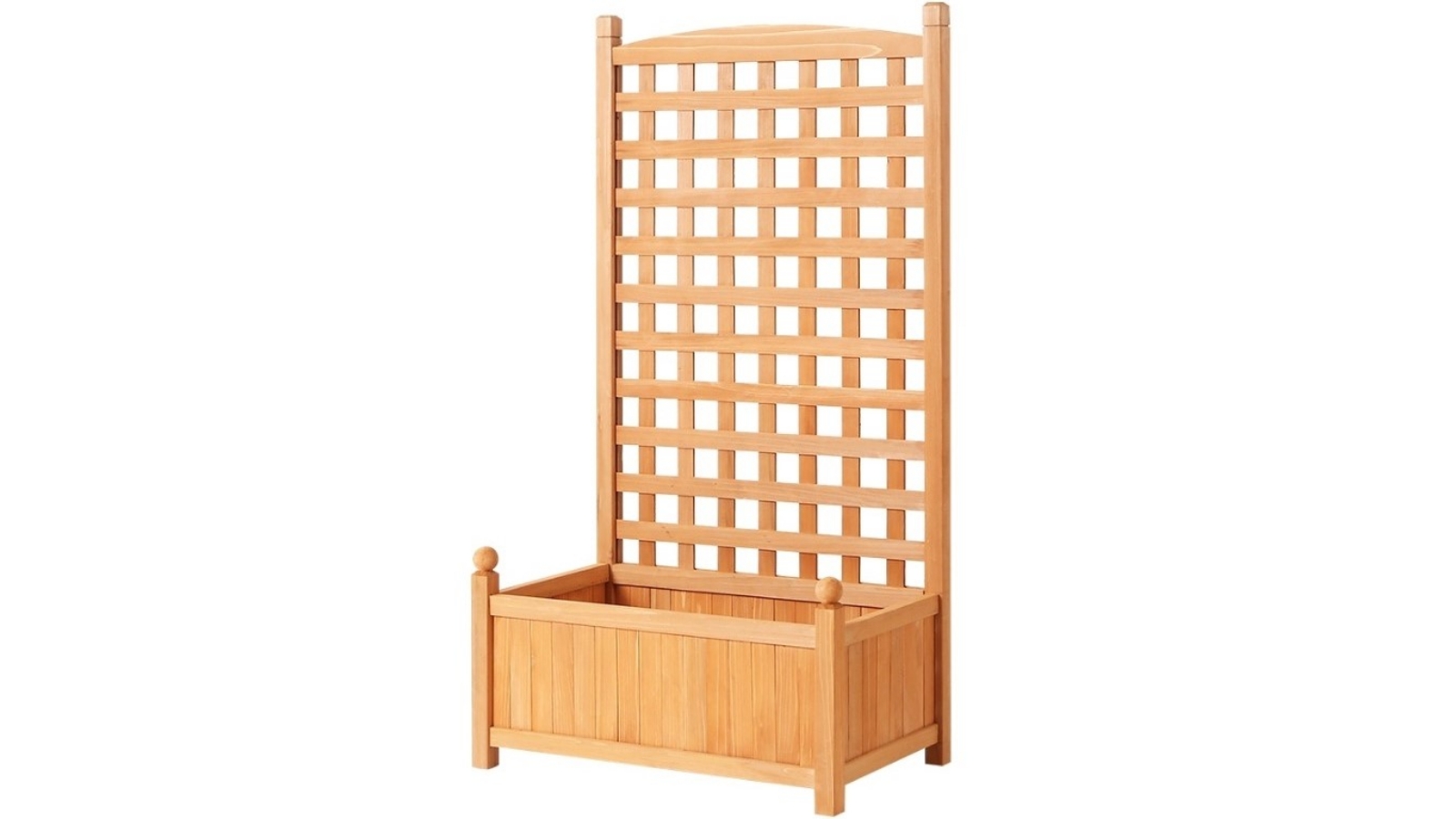 Greenfingers Wooden Outdoor Garden Bed Raised Vegetables Box - 64 x 35 x 15cm