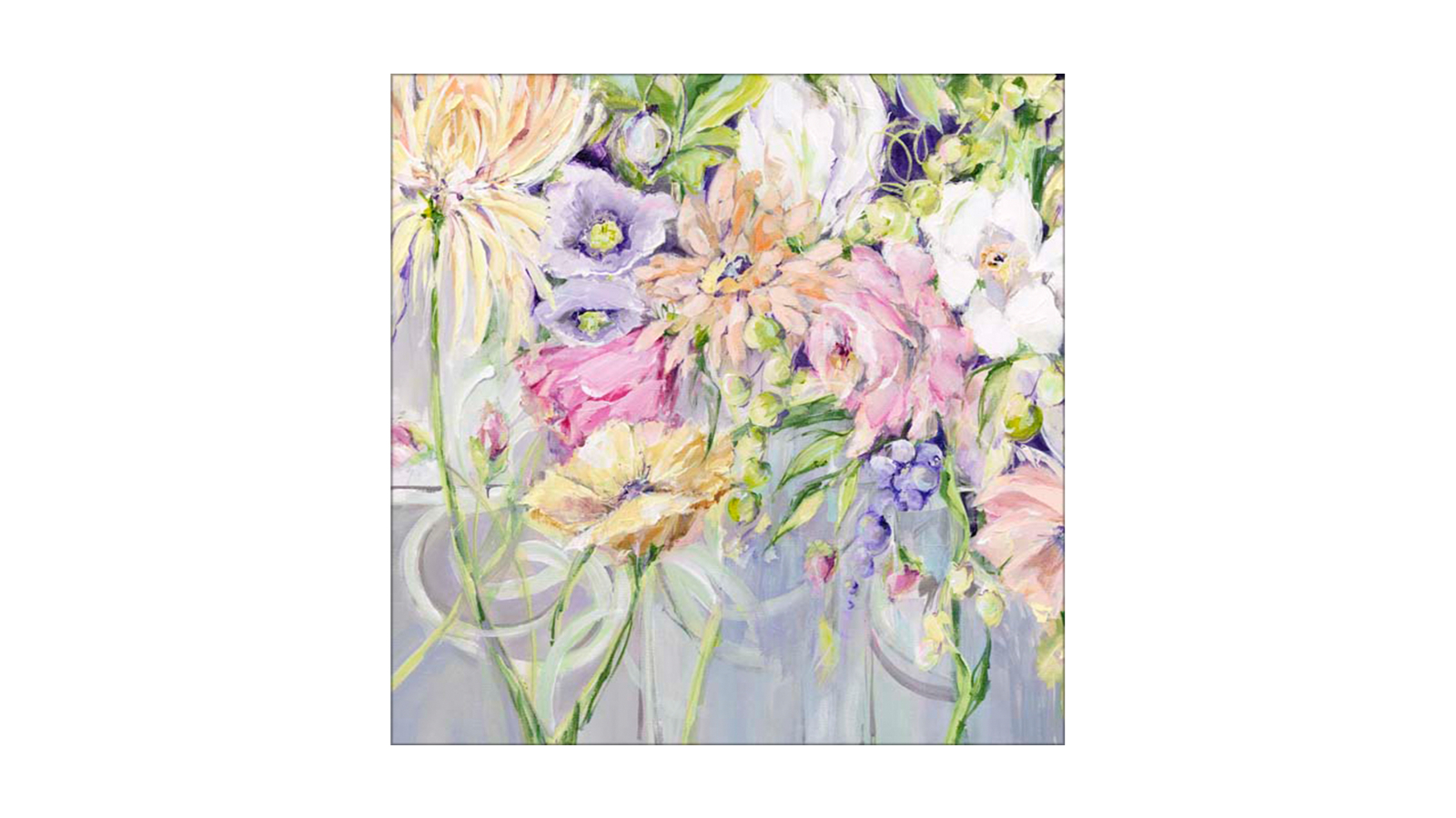 La Grolla Garden Song Unframed Canvas Wall Art