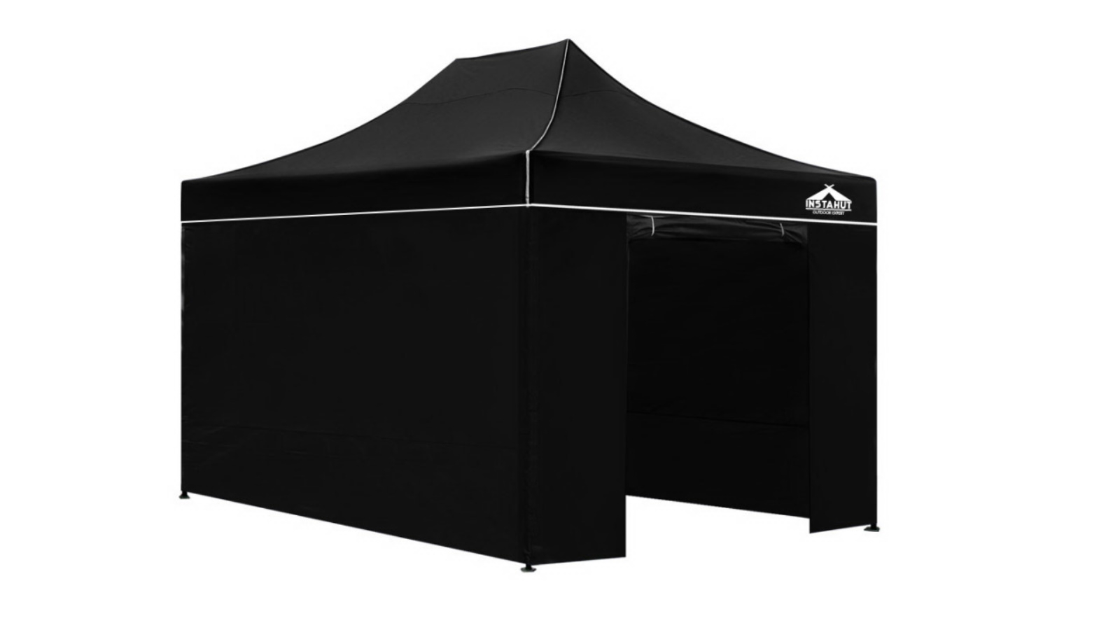 Instahut 3x4.5m Outdoor Gazebo - Black