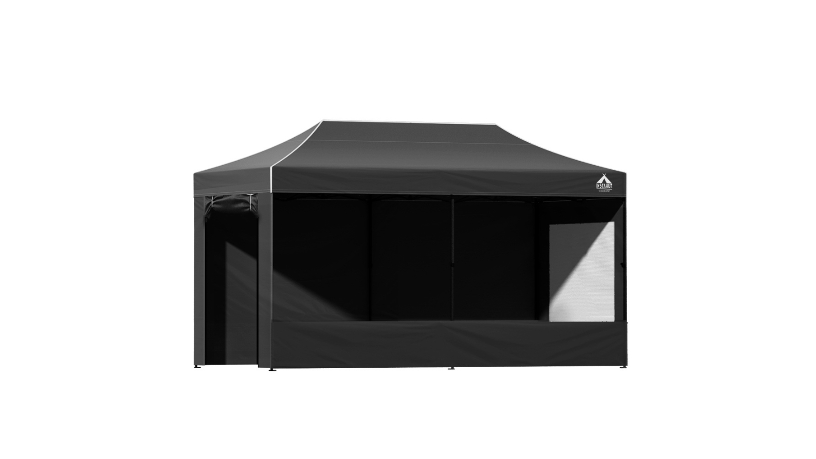 Instahut 3x6m Outdoor Gazebo Walls - Black
