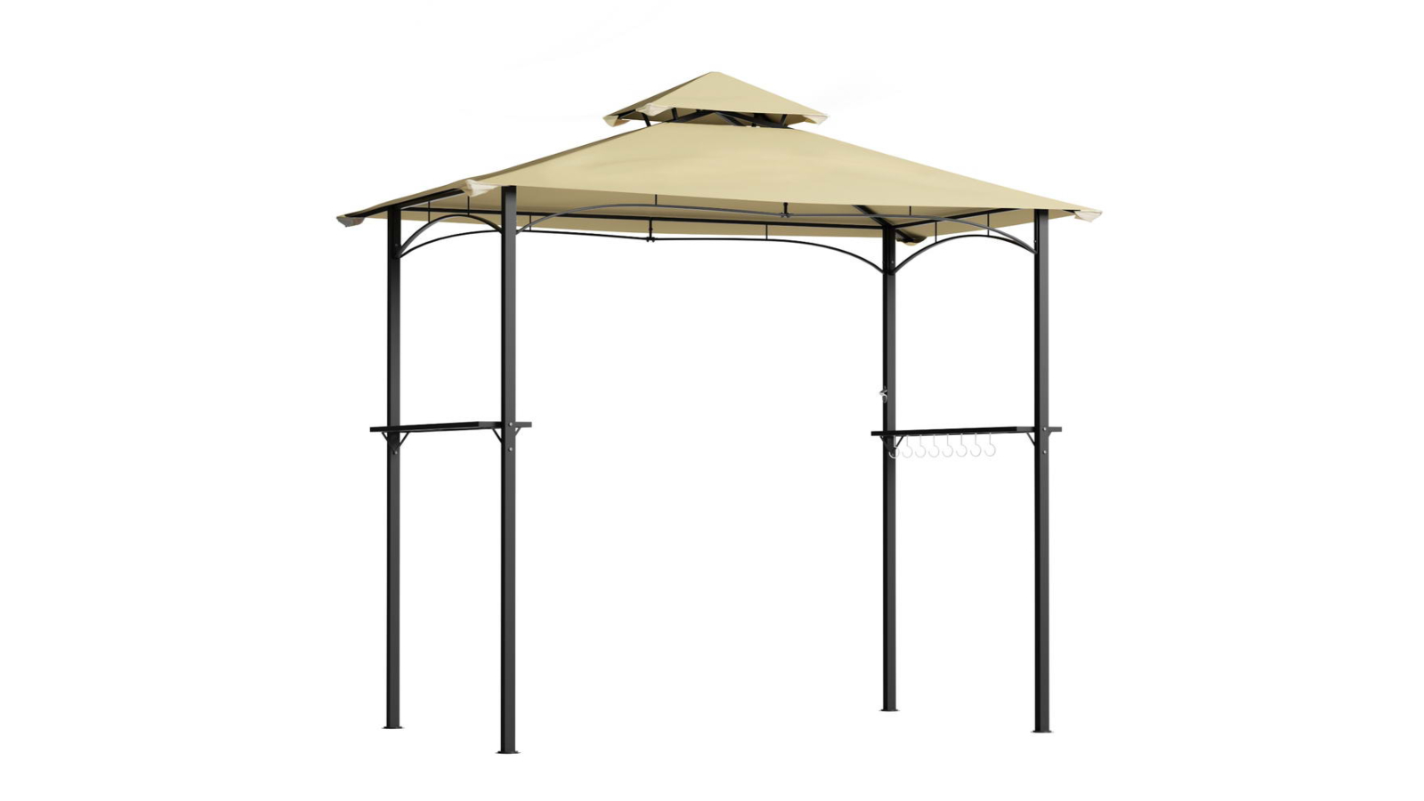 Instahut Outdoor Patio Gazebo Marquee BBQ Grill - Beige