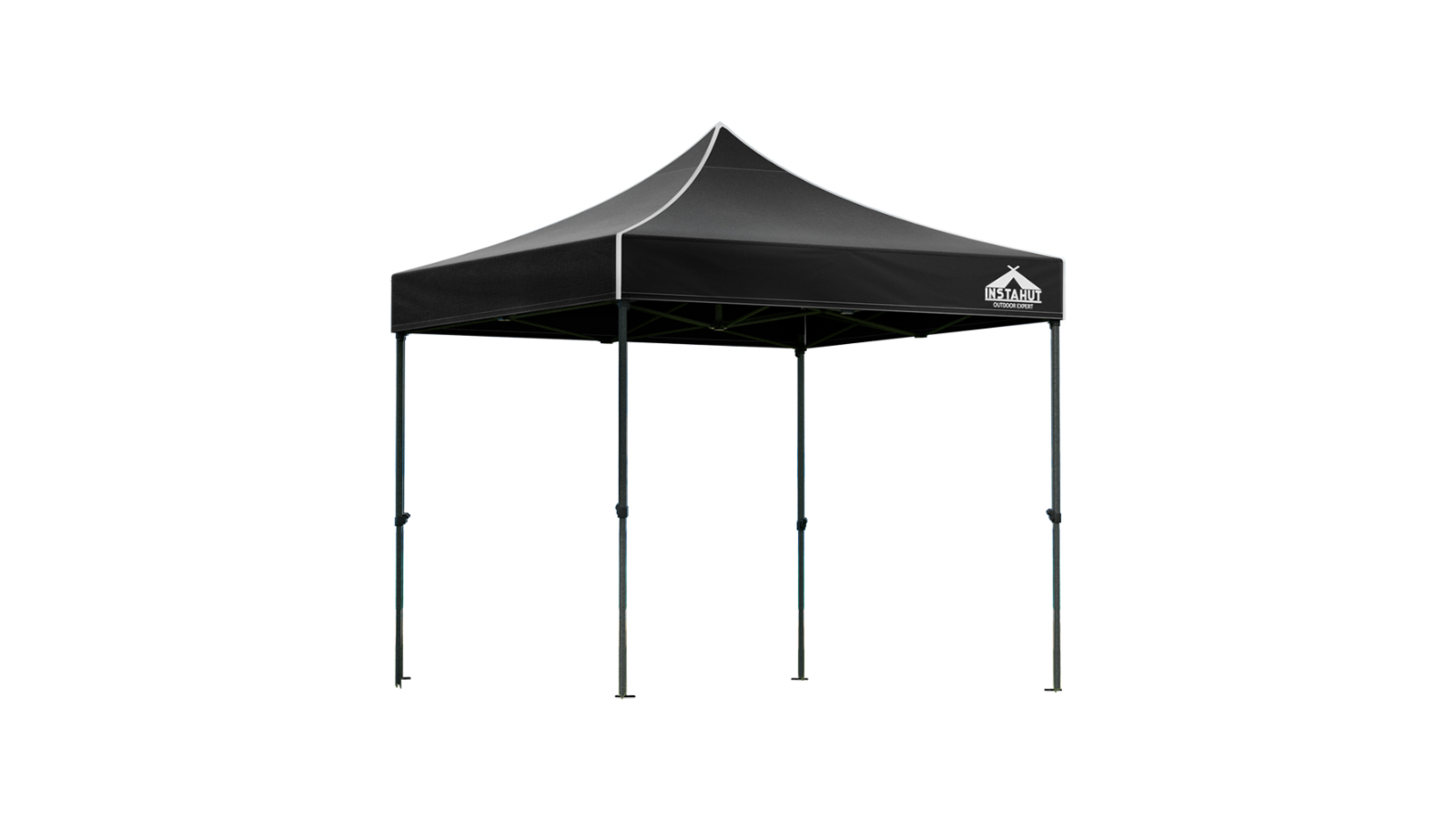 Instahut 3x3m Gazebo Pop Up Marquee Outdoor Wedding Base Pod Kit - Black