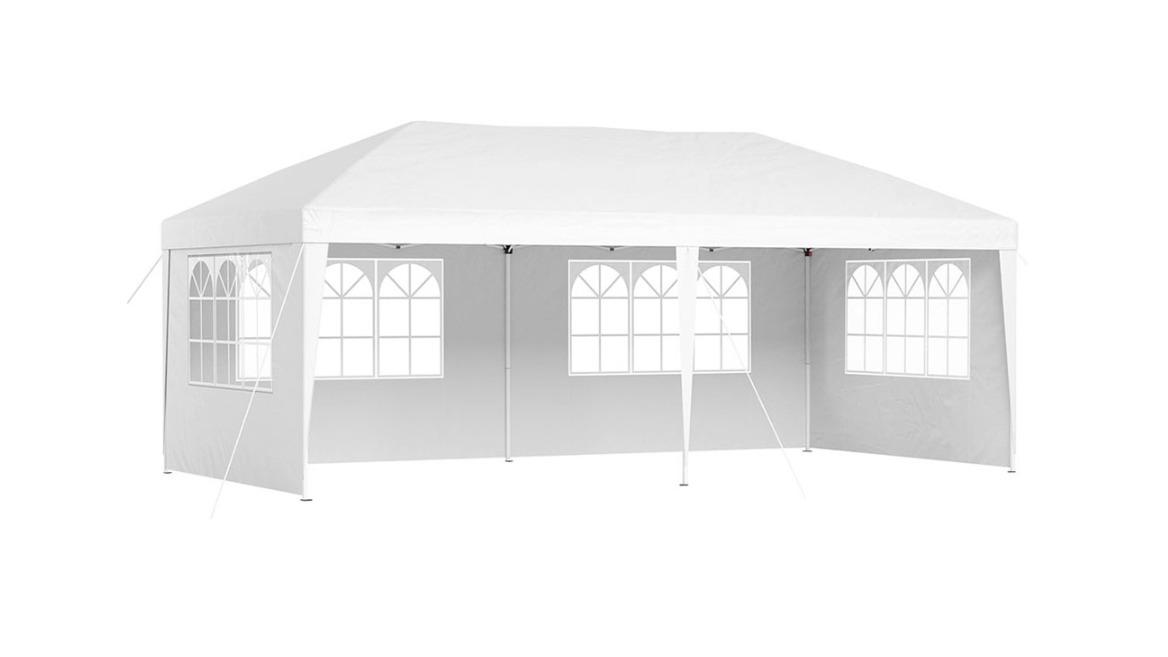 Instahut White Pop-up Marquee Gazebo - 3 x 6metre