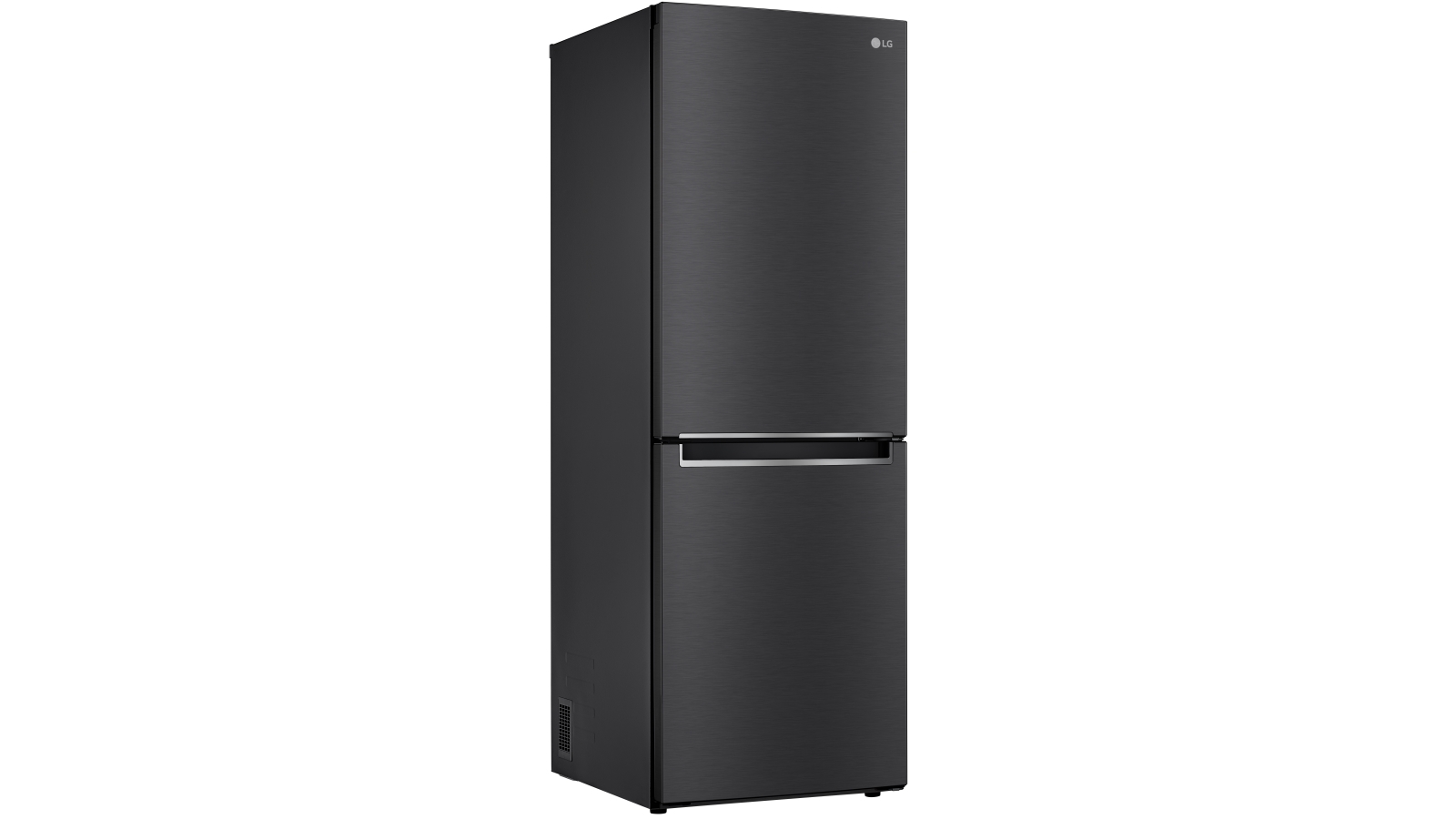 LG 306L Bottom Mount Fridge with Door Cooling Matte Black Harvey Norman